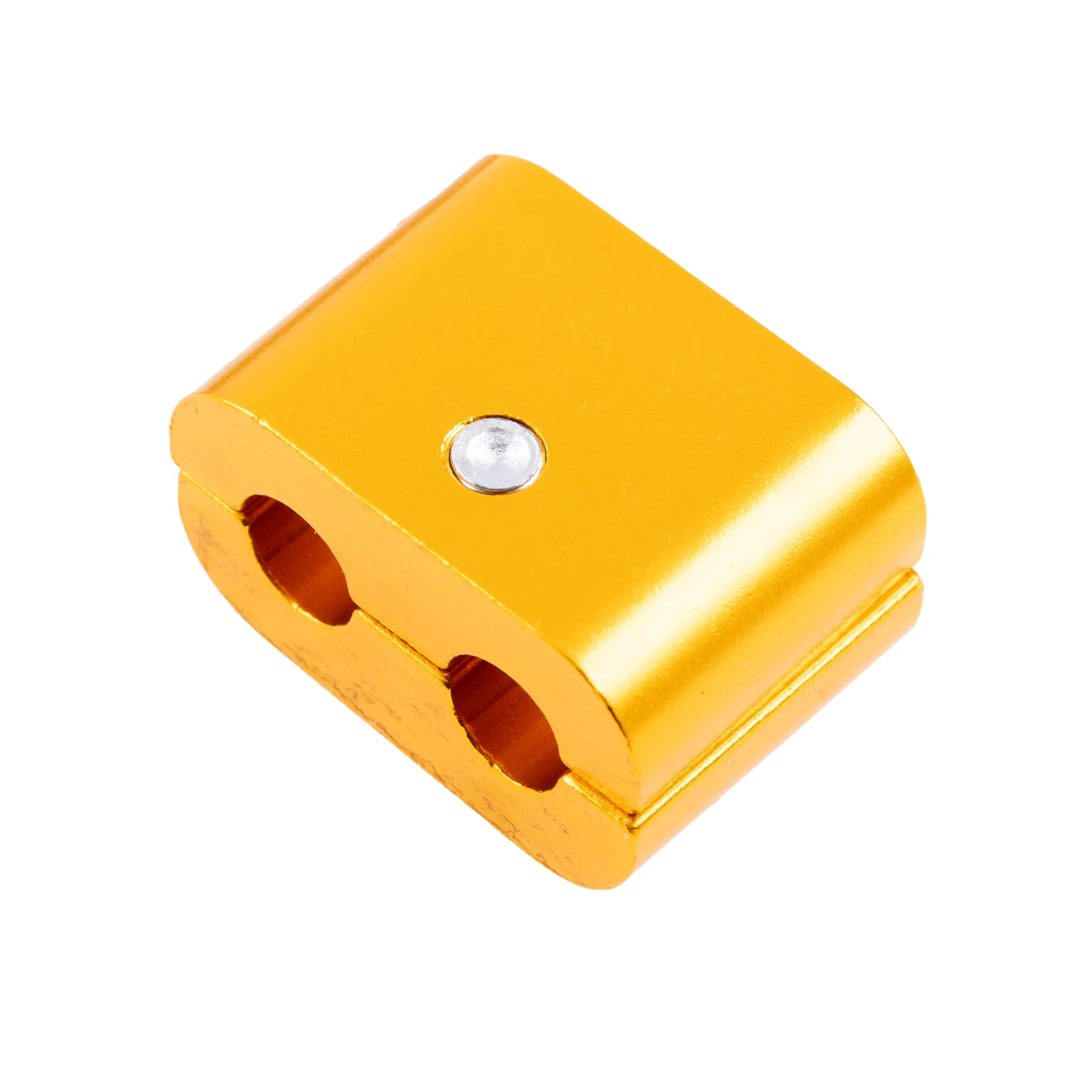 Łącznik linek uniwersalny aluminium CNC anoda złoty Racing Force — ujęcie 2