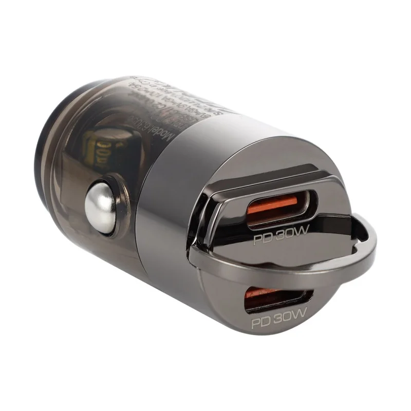 WAYME Ładowarka 12/24V 2x USB-C PD 30W nano z pierścieniem — ujęcie 3