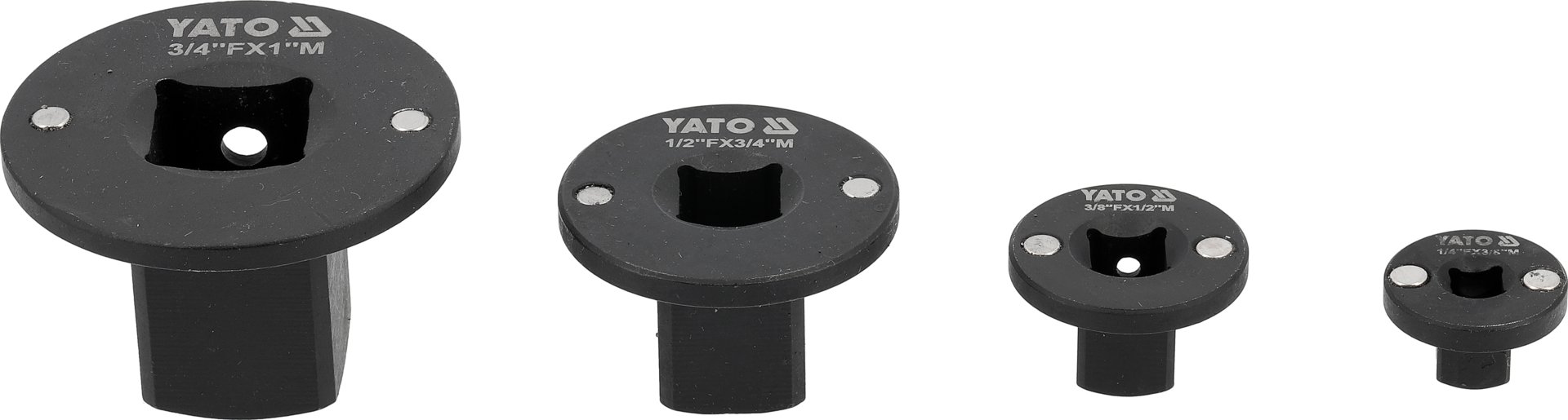 Zestaw krótkich redukcji udarowych 4 elementów YATO YT-10673