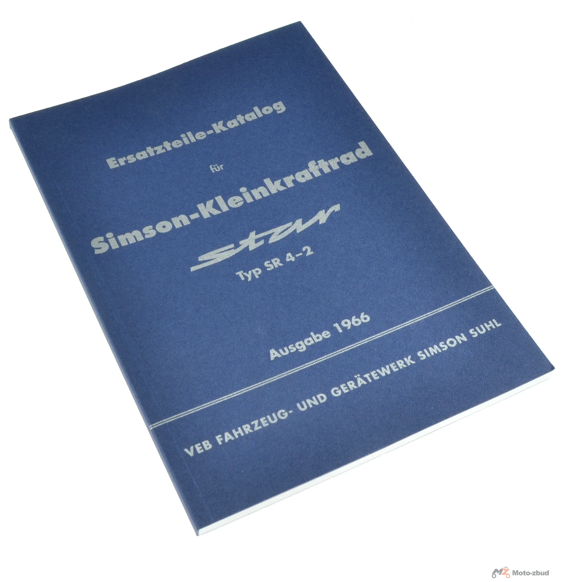 Katalog części Simson SR4-2 wydanie 1966 MZA