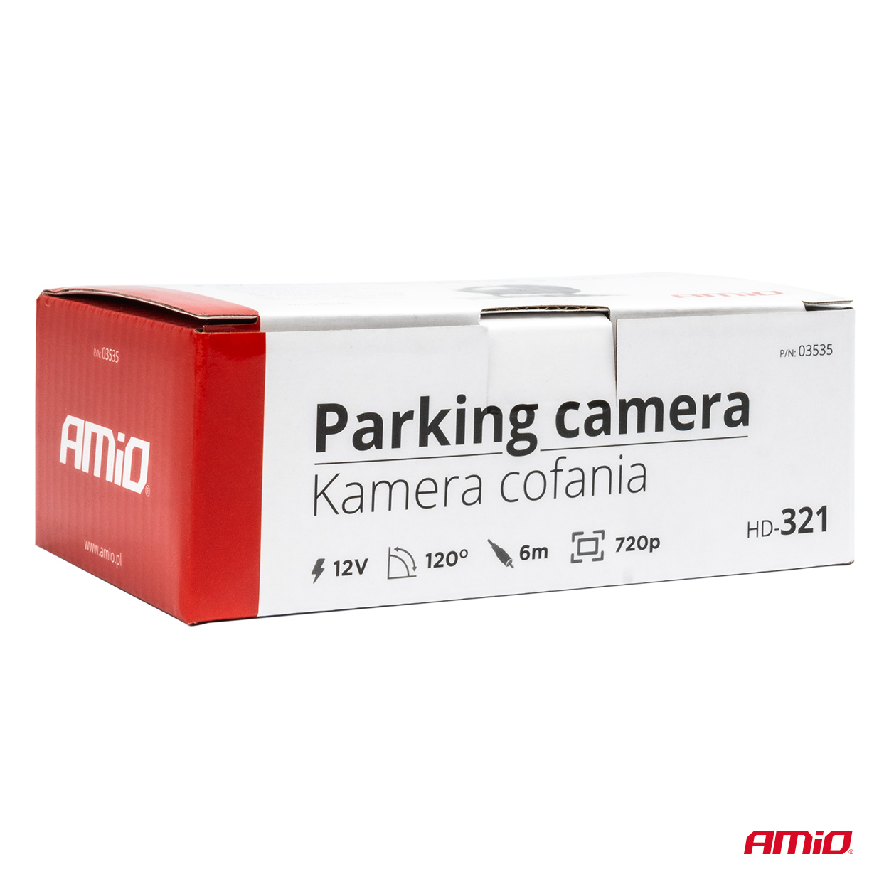 Kamera cofania parkowania HD-321 12 V 720p — ujęcie 8