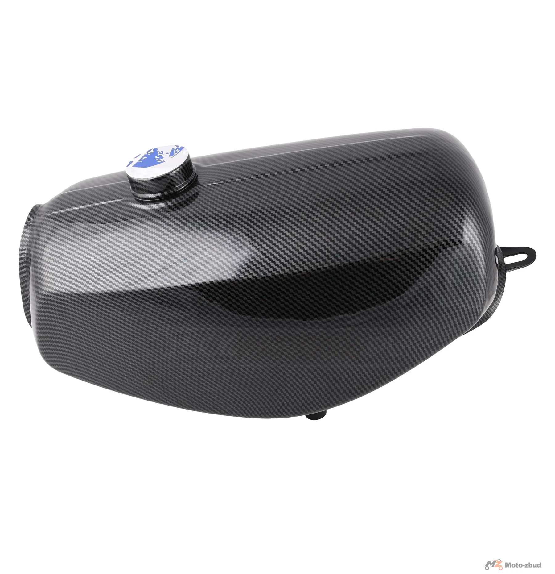 Zbiornik paliwa + pokrywa filtra powietrza + akumulatora Simson real carbon kpl. premium — ujęcie 2