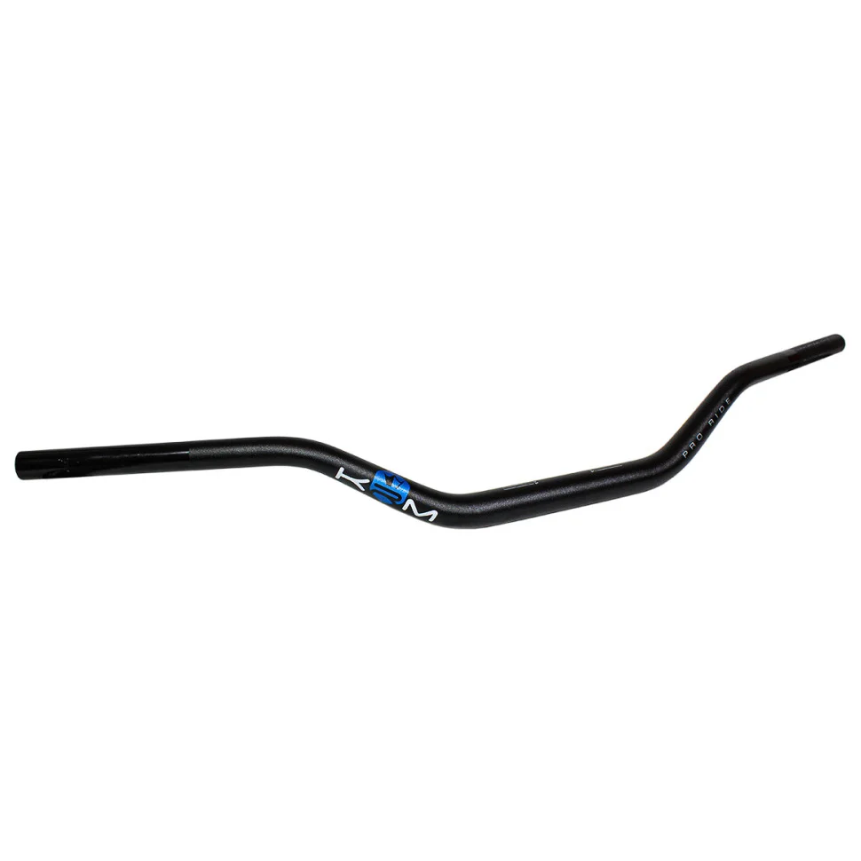 Kierownica fatbar KRM Pro Ride czarno - niebieska 22/28,6 mm — ujęcie 1