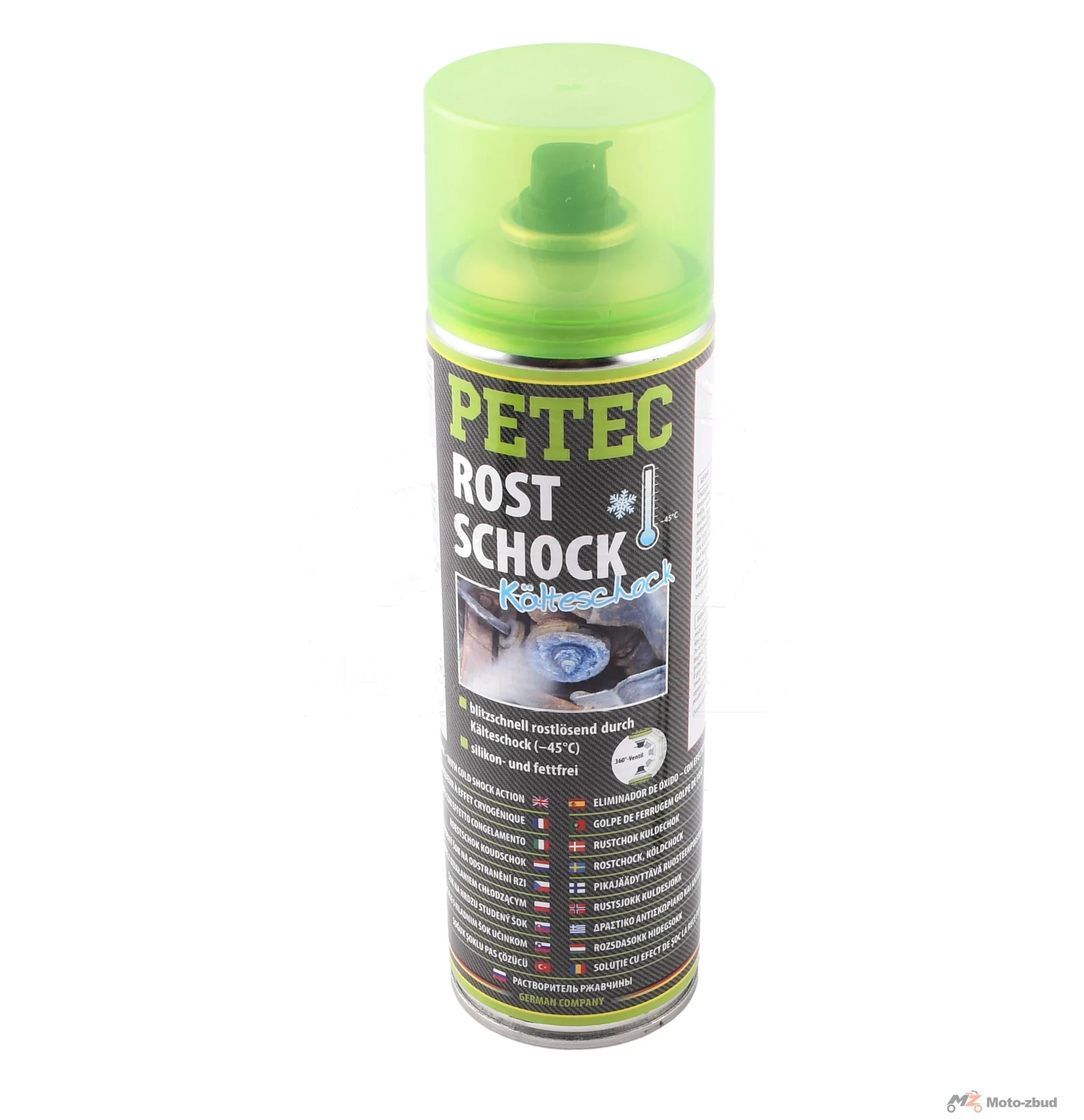 Środek zamrażający do usuwania rdzy Petec rostschock spray 500 ml