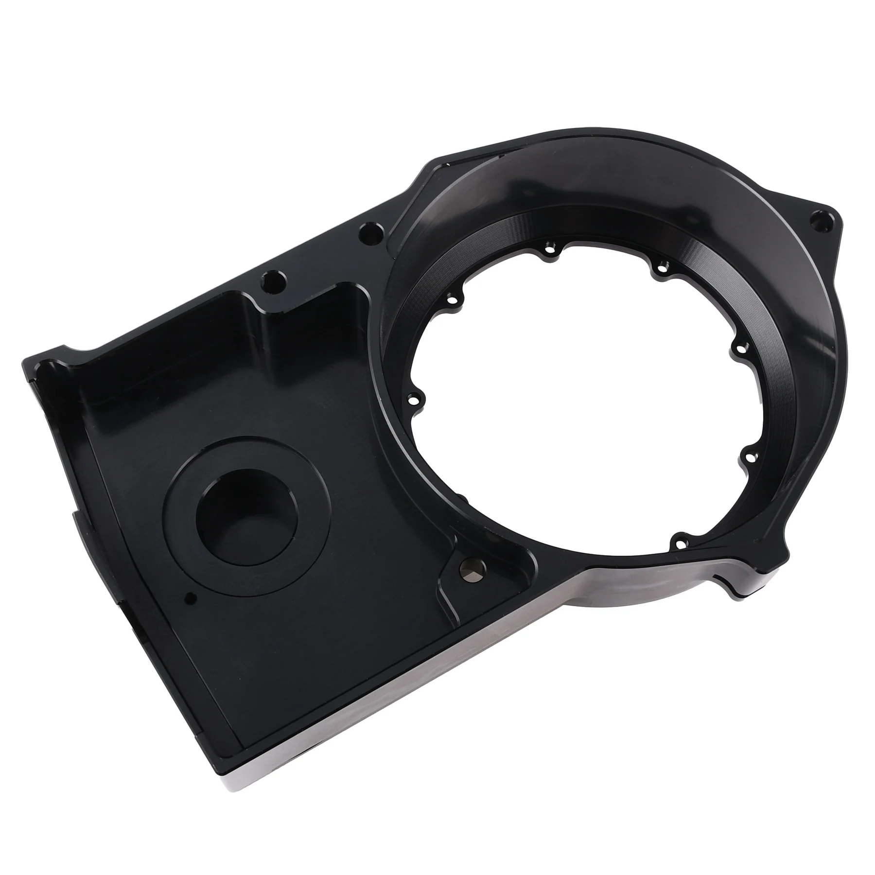 Pokrywa silnika prawa DPR Performance CNC Clear do Simson S51, SR50 — czarna — ujęcie 4