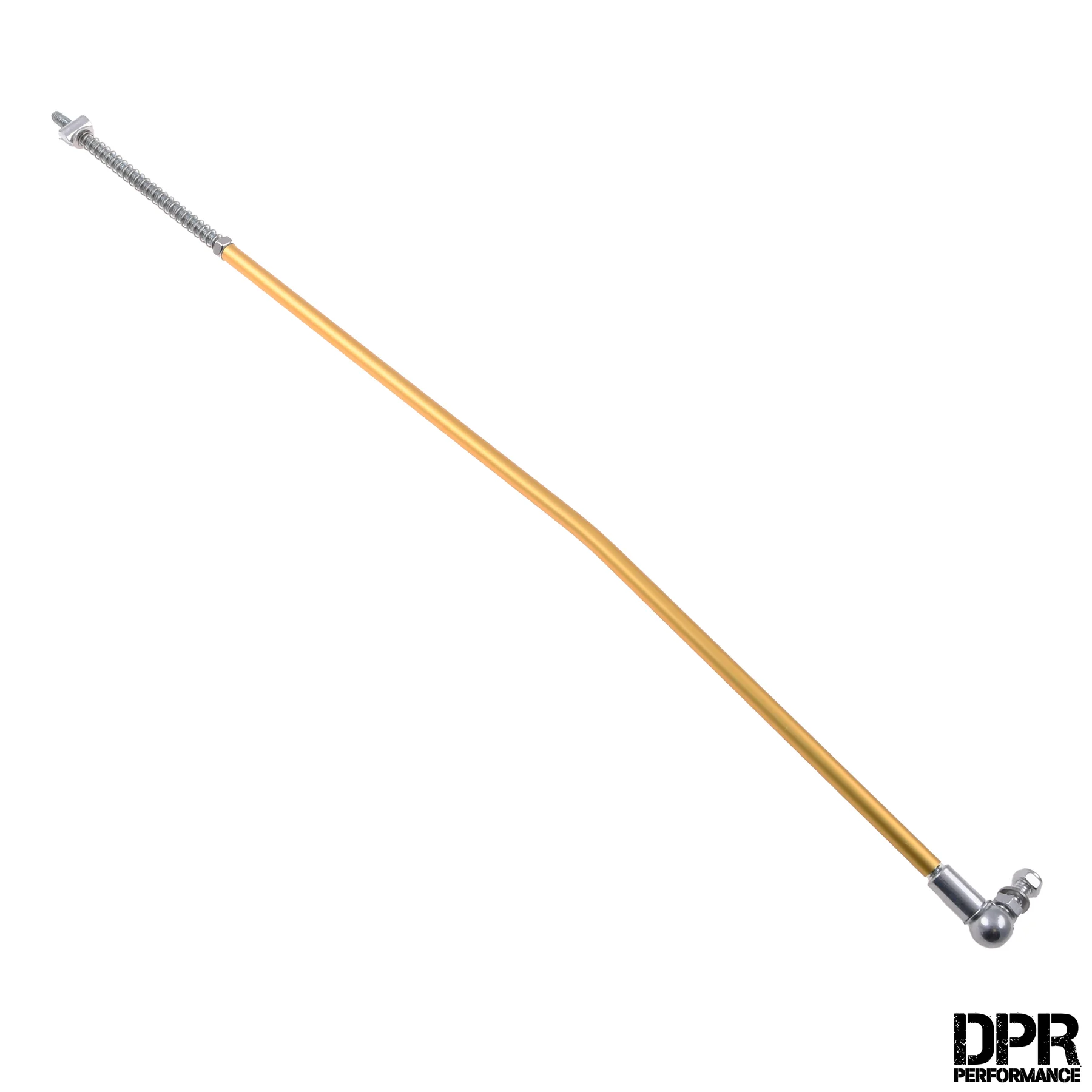 Pręt cięgno hamulca tył Simson 485 mm złoty CNC racing DPR Performance — ujęcie 1