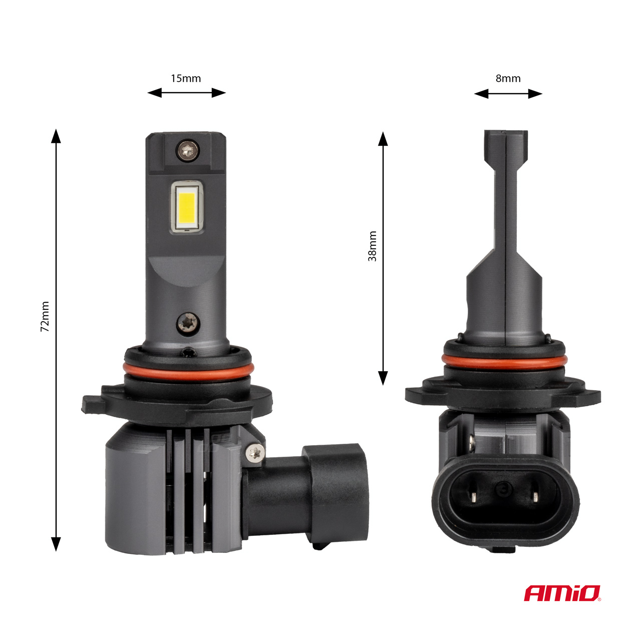 Żarówki samochodowe LED seria X4 Aviator HB4 6500K Canbus — ujęcie 3