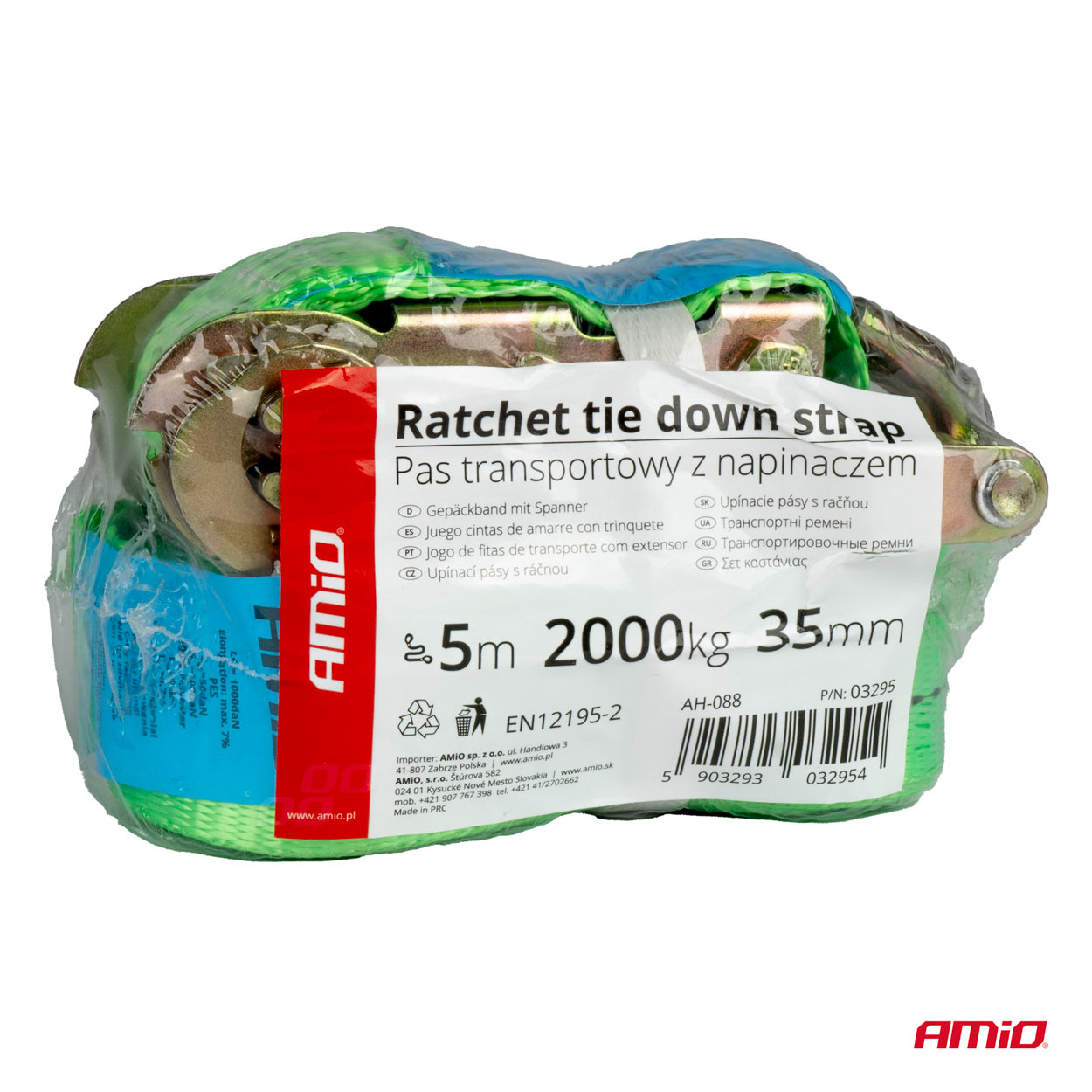 Pas transportowy z napinaczem 2000 kg 38 mm 5m — ujęcie 7