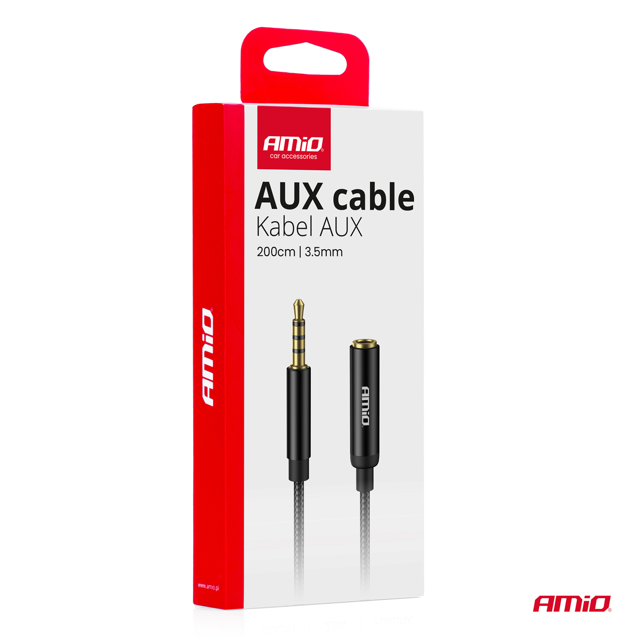 Kabel audio przedłużacz AUX Mini Jack 3.5 mm 2m — ujęcie 5