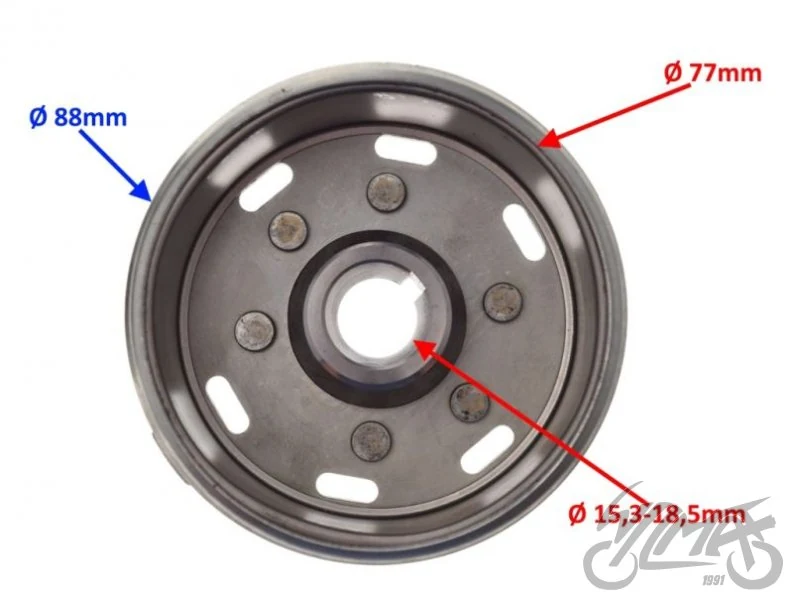 Stator zapłonu + koło magnesowe silnik YX160 — ujęcie 2