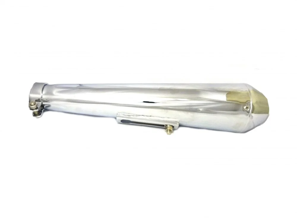 Junak M11 Cafe/M14 125 cm³ tłumik prawy (chrom) — ujęcie 2