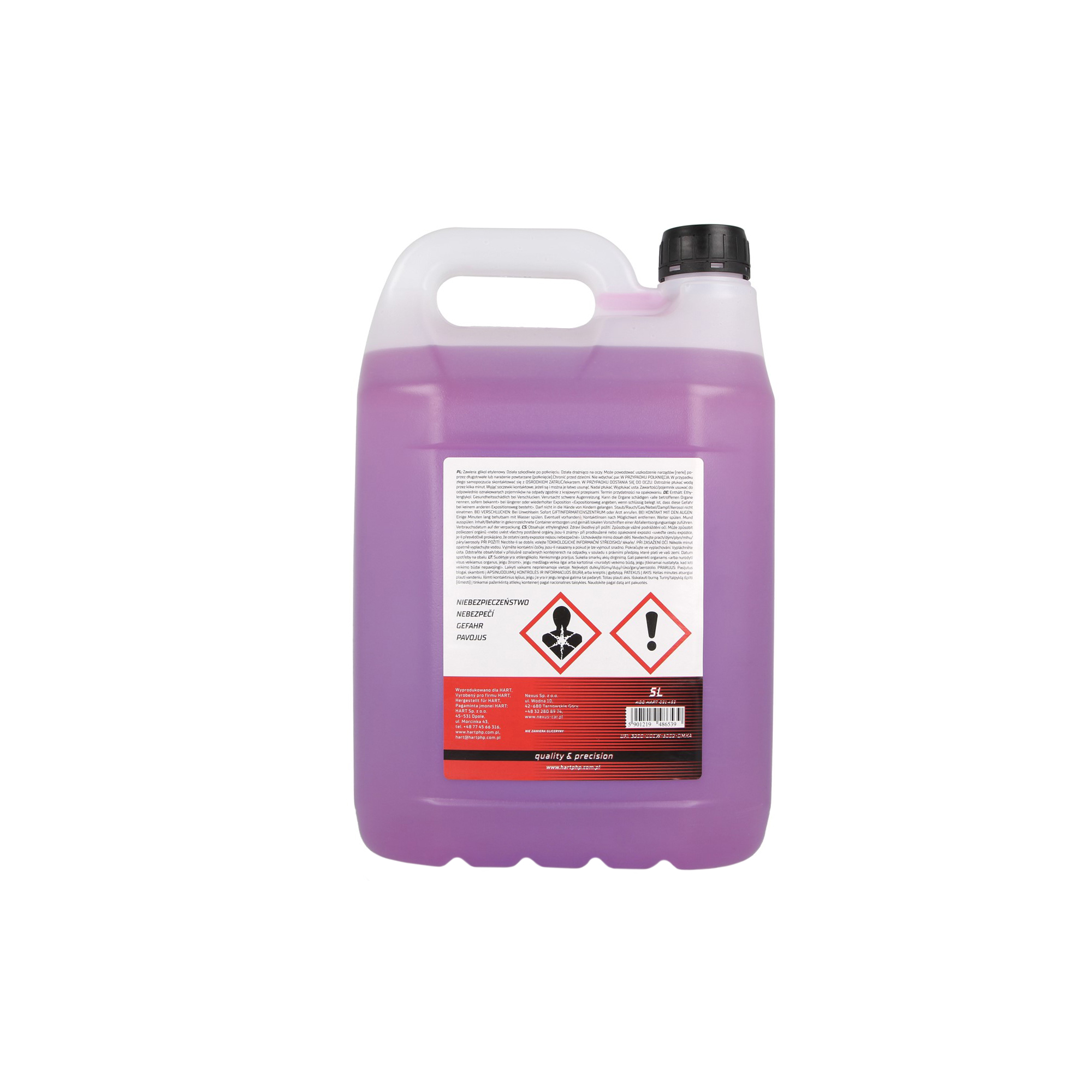 Płyn do chłodnic hart G13 — 5 l /-35C/ — ujęcie 3