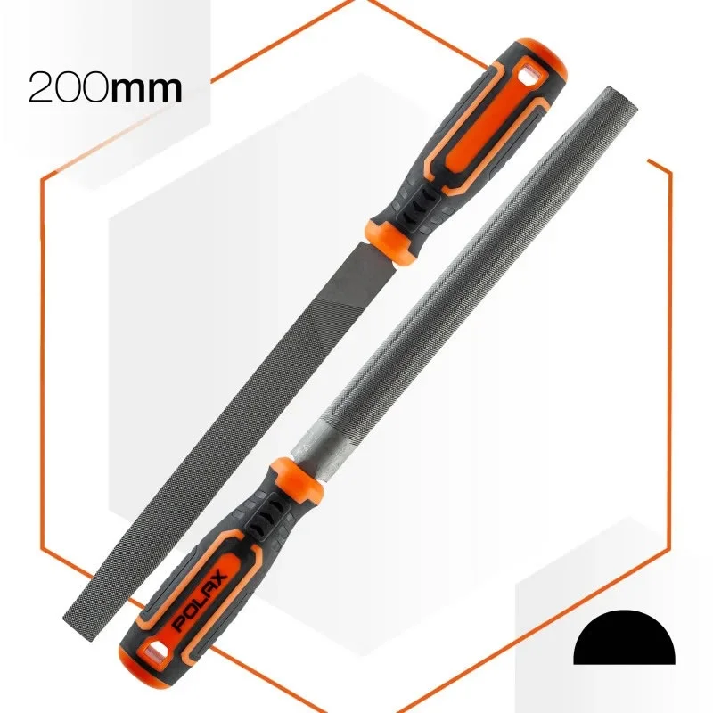 Pilnik do metalu półkolisty 200mm Polax — ujęcie 3
