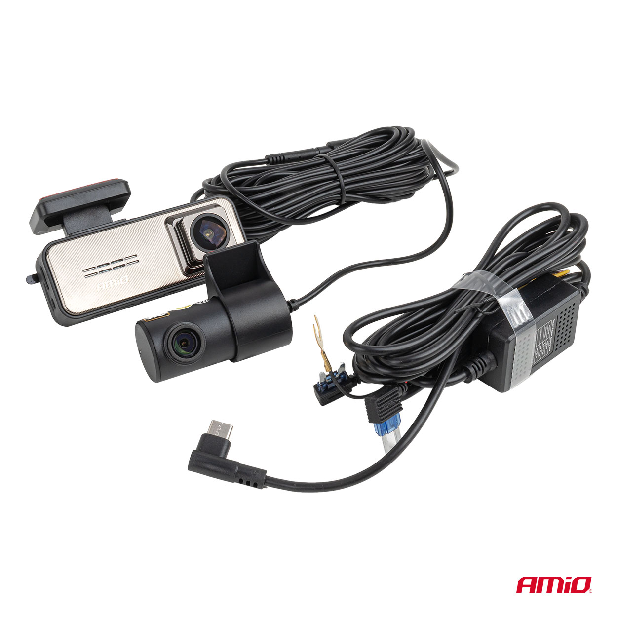 Wideorejestrator samochodowy 4K + 2K WLAN 512 GB WIFI UHD — ujęcie 2