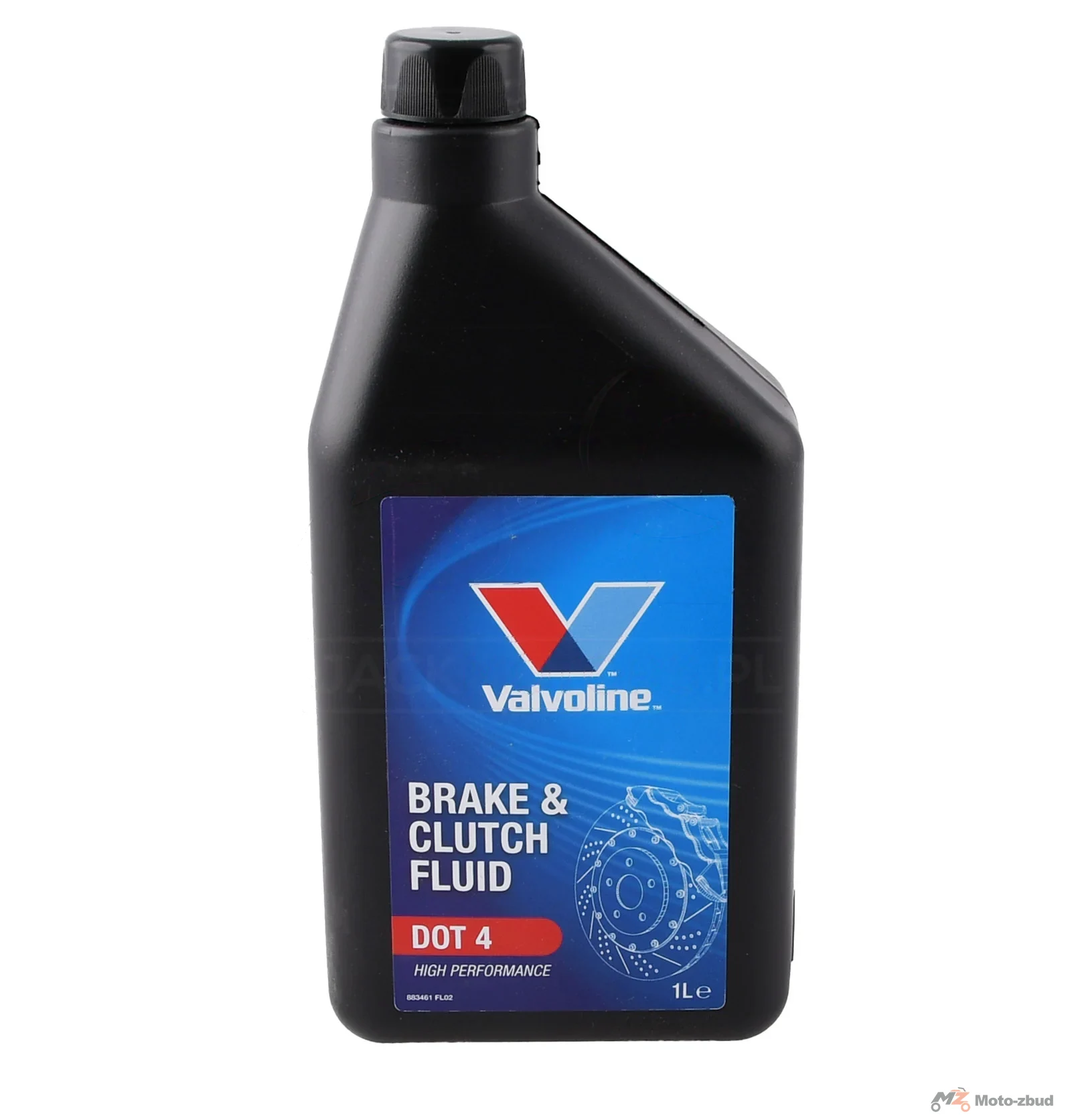 Płyn hamulcowy Valvoline brake & clutch fluid DOT 4 1 l