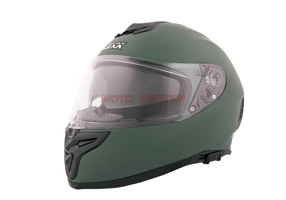 Kask zamknięty z blendą BLEXX MD-820 khaki mat rozmiar S ECER22.06 — ujęcie 1