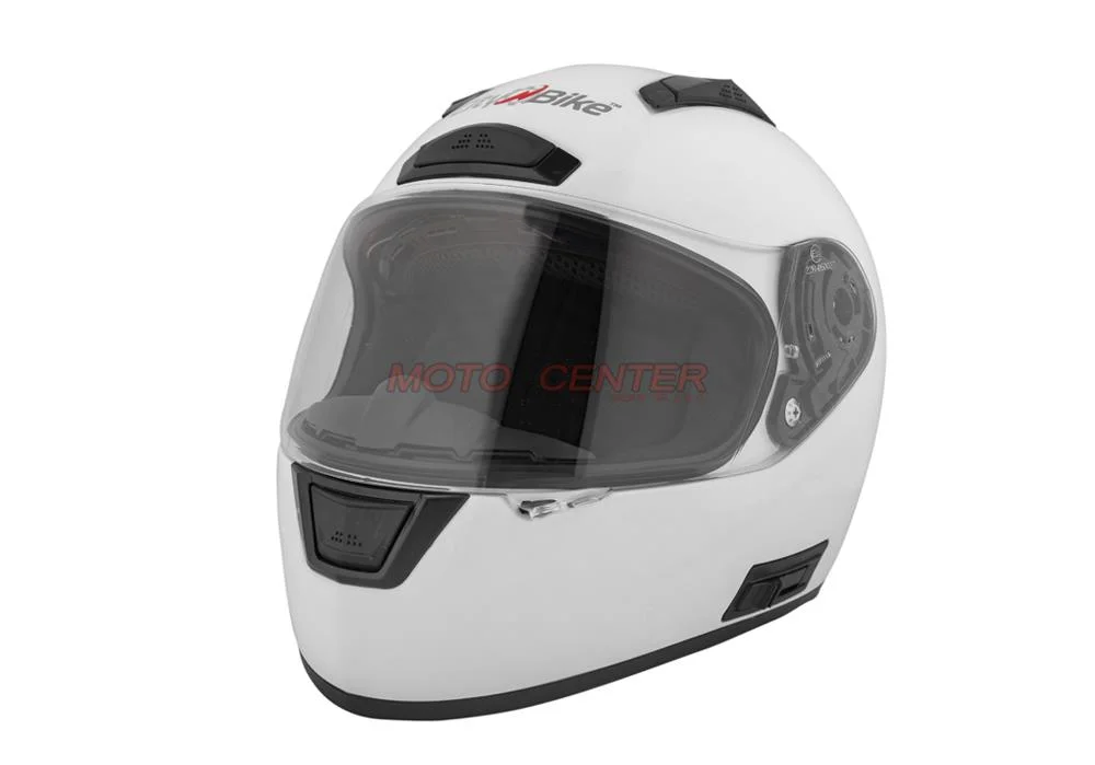 Kask zamknięty City-Bike FP05 biały rozmiar L powystawowy zdemontowana blenda Homologacja ECE — ujęcie 1