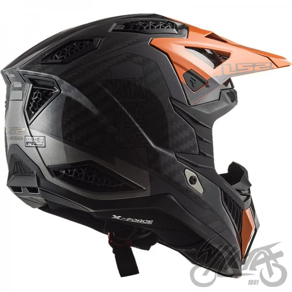 Kask LS2 MX703 C X-Force Victory Titan Ora. — rozmiar L — ujęcie 4