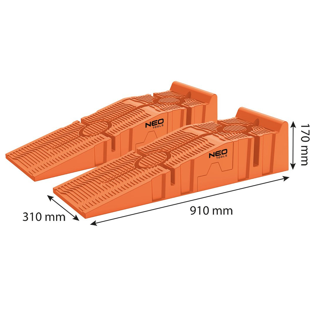 Najazd rampa samoch.3 Tony 2 elementów komplet NEO TOOLS 10-478 — ujęcie 2
