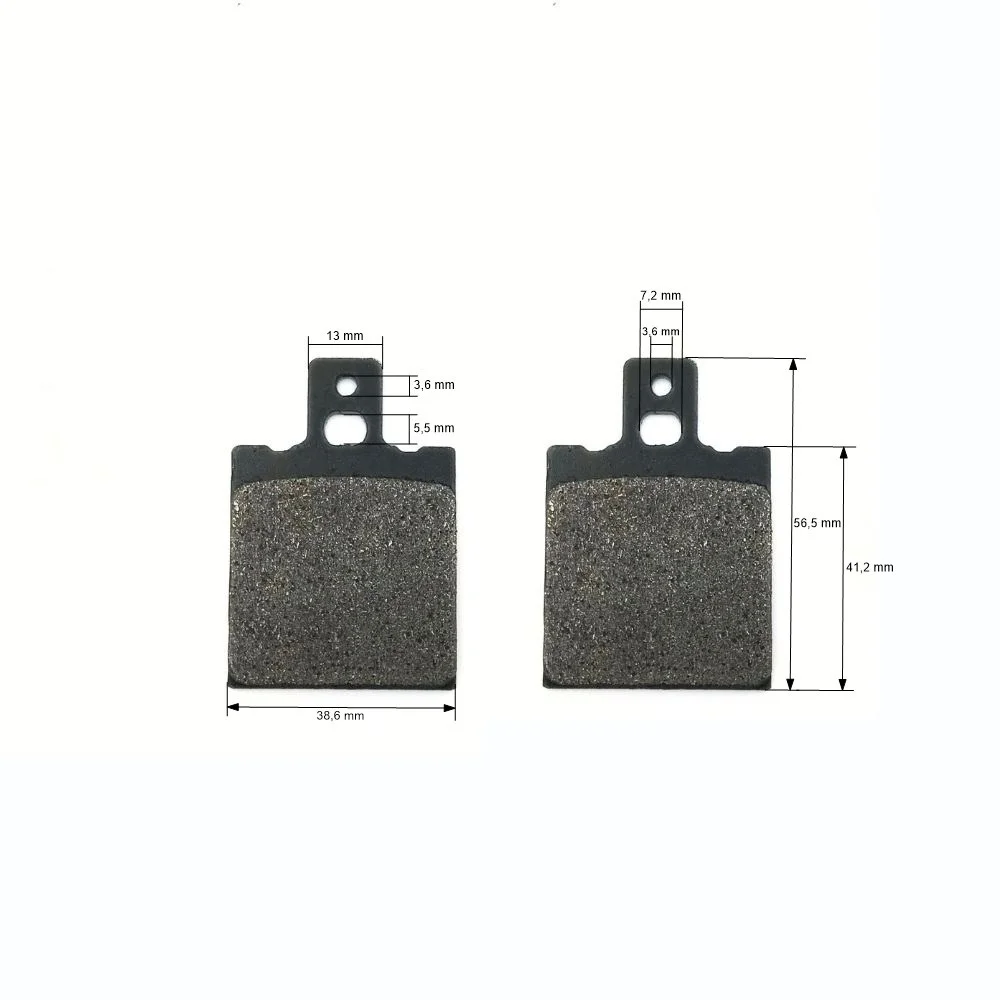 Ferro 803 klocki hamulca hydraulicznego przód kpl. — ujęcie 2