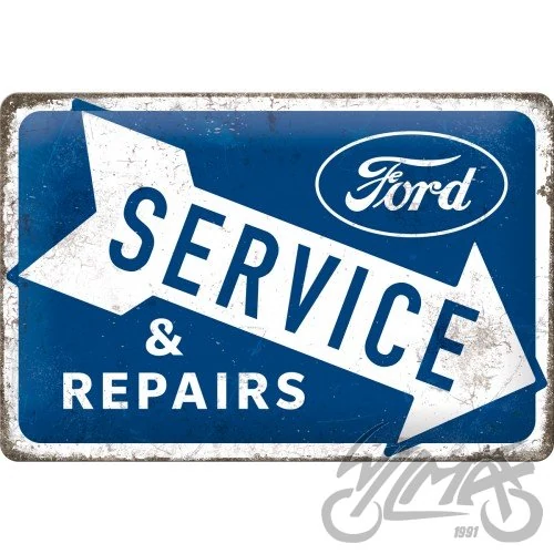 Tablica plakat 20 × 30 Ford service & repair 22324