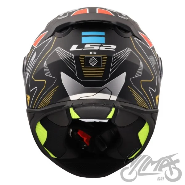 Kask LS2 FF812 kid zero Grey Red — rozmiar L — ujęcie 4