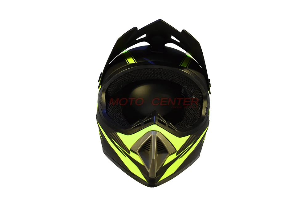Kask crossowy MPX WL-905 czarny mat/żółty S — ujęcie 3