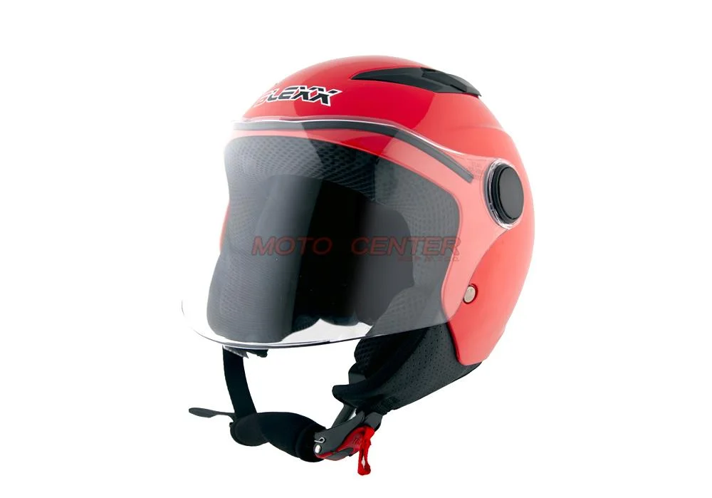 Kask motocyklowy otwarty dziecięcy BLEXX YA-215 czerwony M ECER22.06 — ujęcie 1