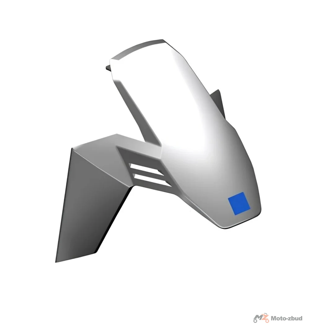 Błotnik przód przednia część (szary) koło 19" (nr kat.4046803-141053) (Zontes ZT 703-F)