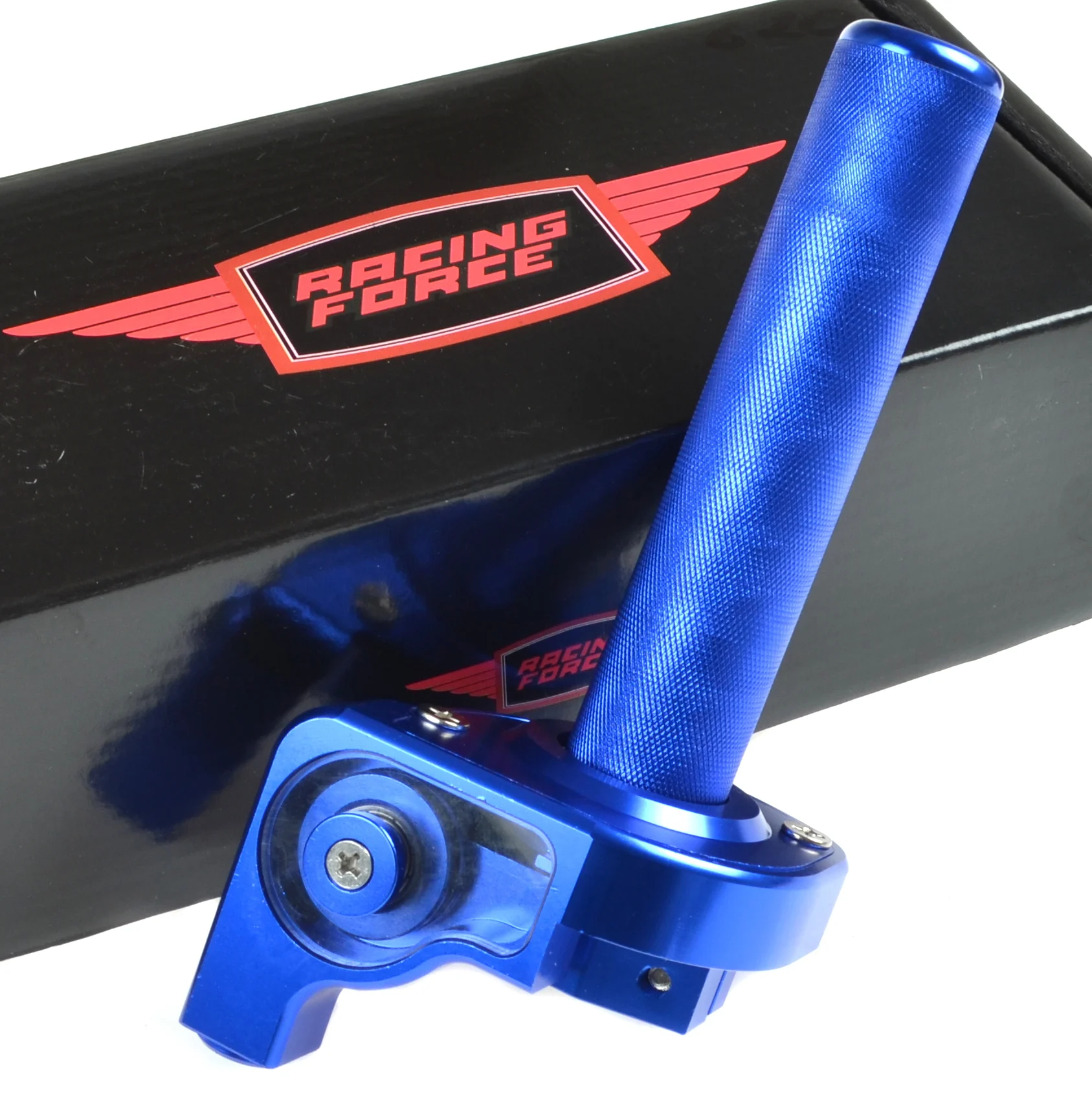 Rollgaz + linka Racing Force aluminium CNC sport niebieski — ujęcie 1
