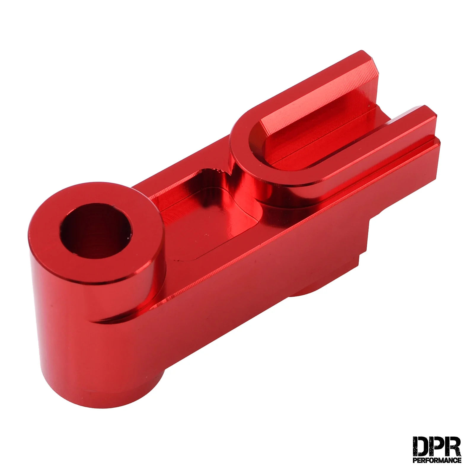 Blokada koła Simson aluminium CNC czerwona DPR Performance — ujęcie 1
