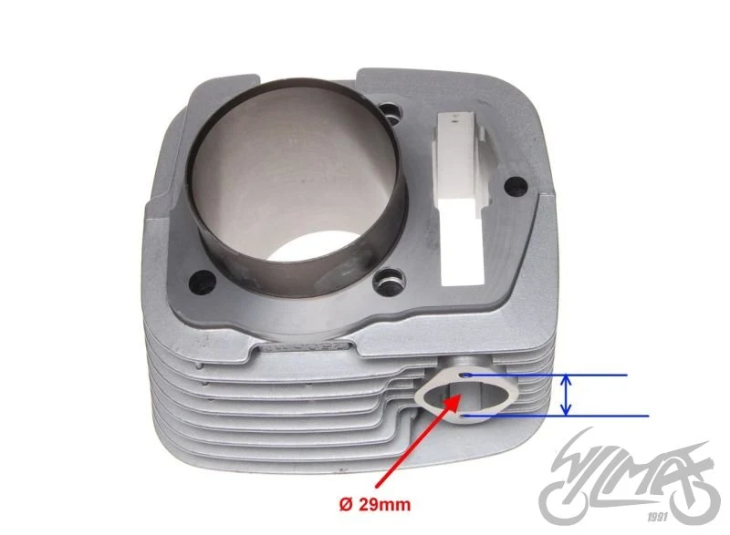Cylinder do cross ATV Loncin 250 4T 65,50 mm — ujęcie 5