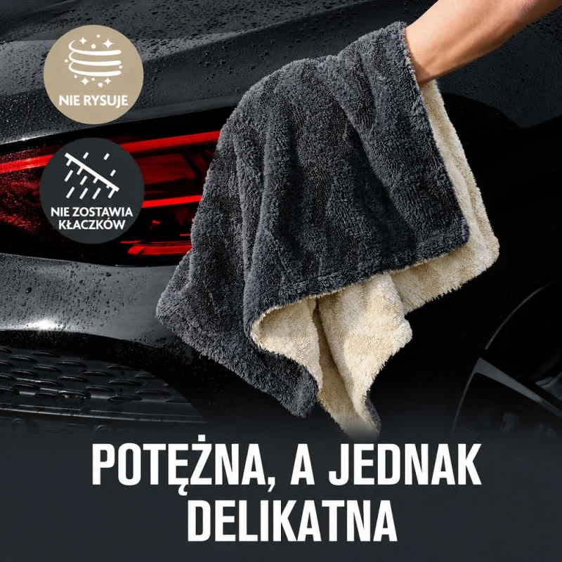 Ręcznik FANTASTICLEAN 91x63 cm 1100gm2 Twisted Loop Coral Flece do osuszania — ujęcie 7