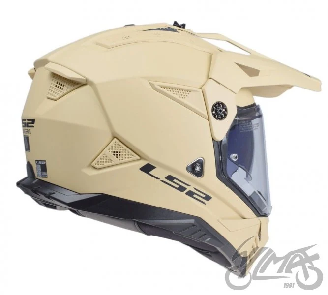 Kask adventure LS2 MX702 Pioneer II Solid Matt Desert — XL — ujęcie 4