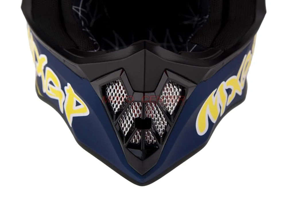 Kask crossowy MD-902 A czerwony Matowy Champion S Homologacja ECE R22.06 — ujęcie 5