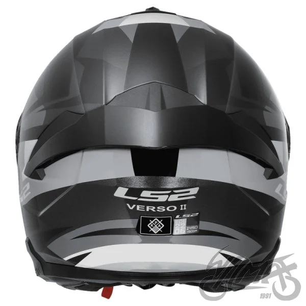 Kask LS2 OF618 verso II ventur grey XL — ujęcie 4