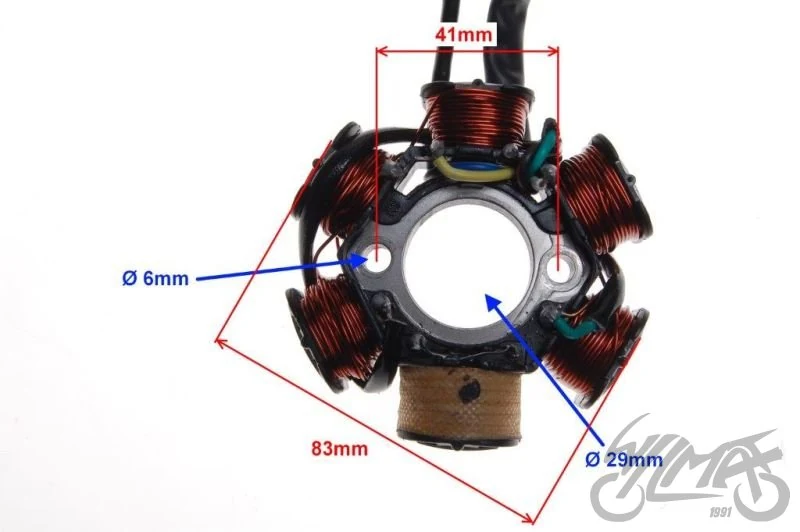 Stator iskrownik silnik 154FMI — ujęcie 3