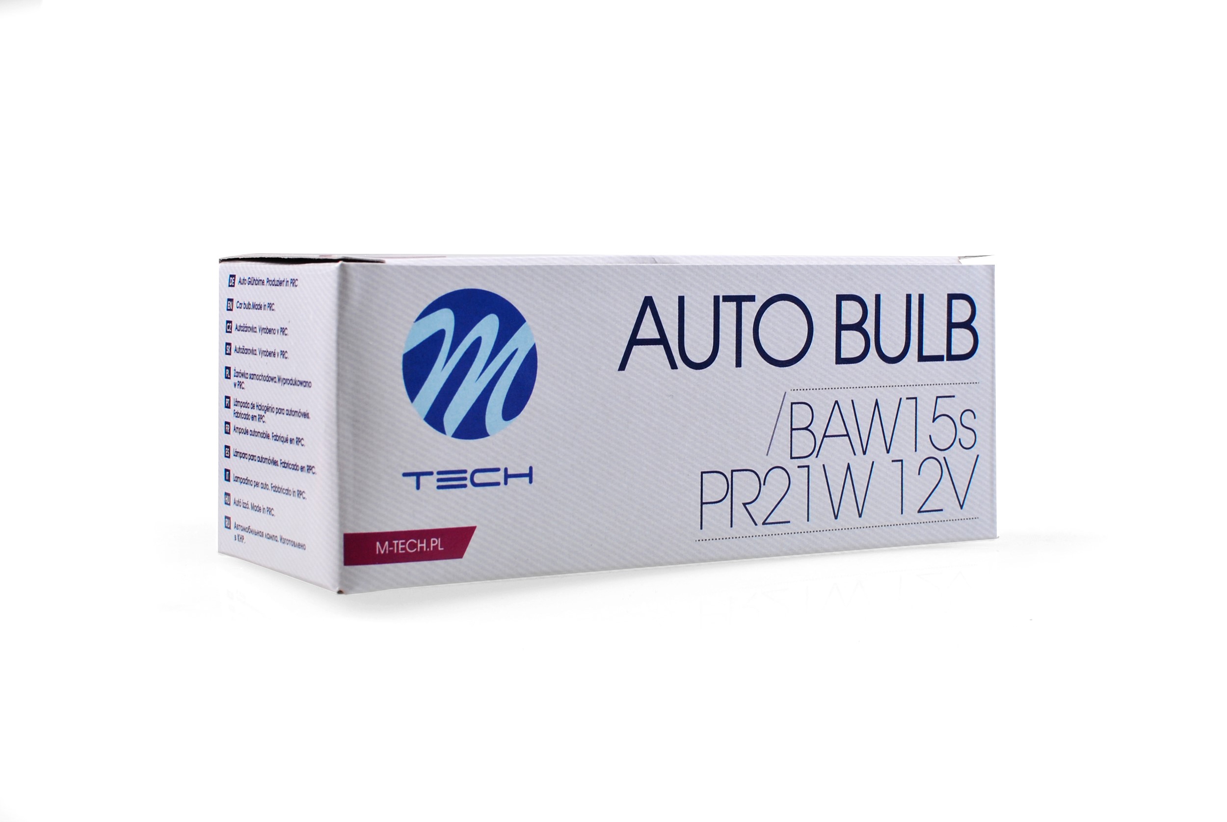 Żarówka pomocnicza 12 V 21 W BAW15S RED, 10 szt. M-Tech Z96 — ujęcie 3