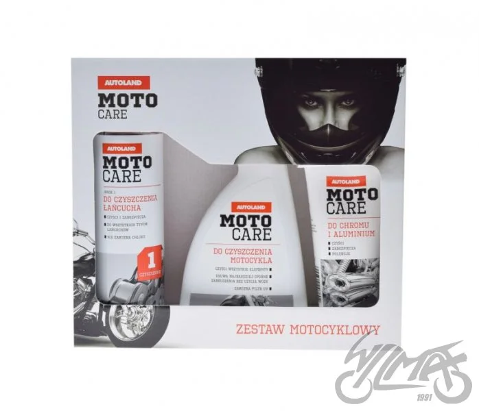 Zestaw do pielęgnacji motocykla Autoland Moto Care CM0054