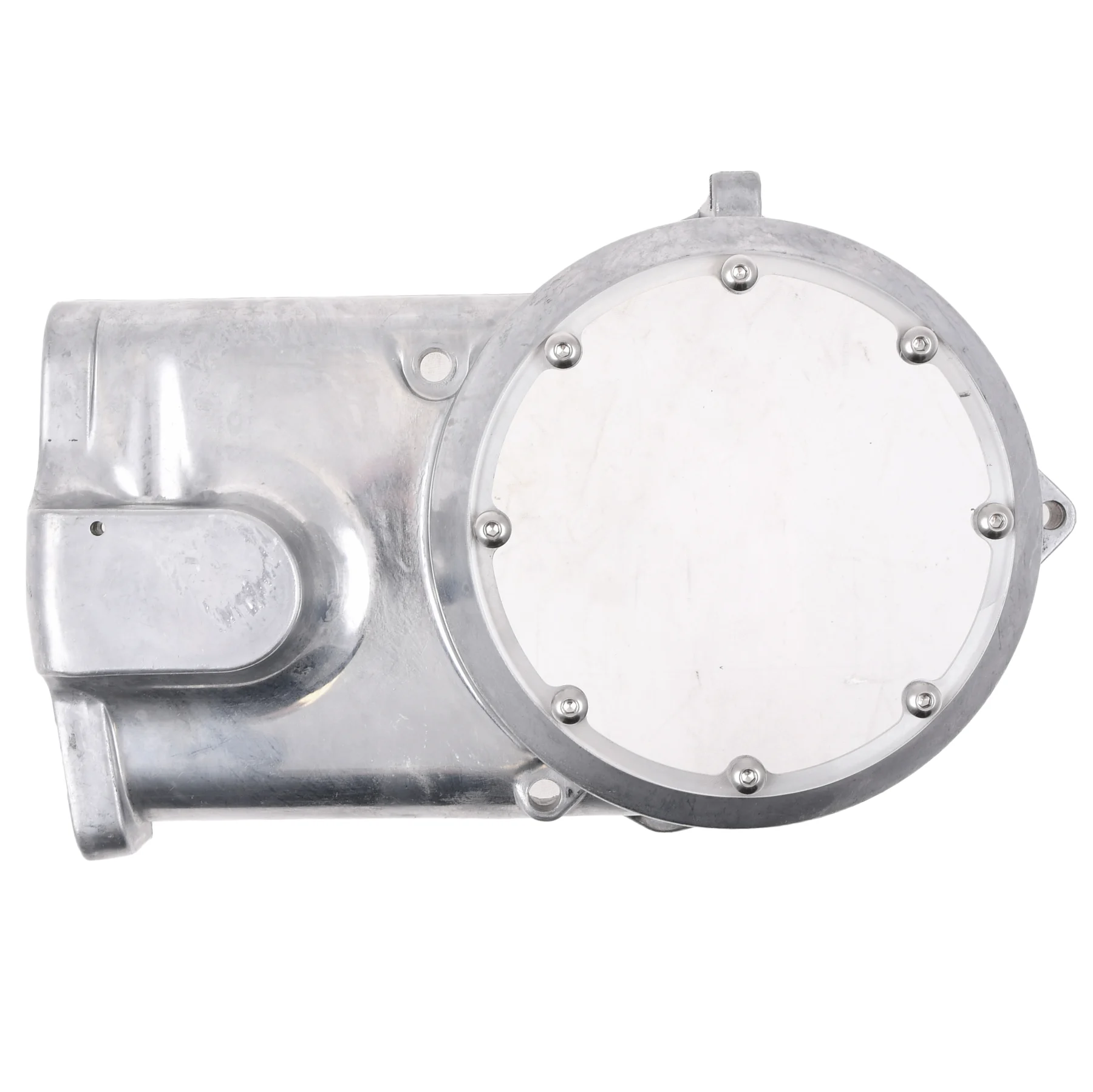 Pokrywa silnika prawa clear aluminium V2 JMP — ujęcie 3