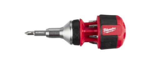 Wkrętak uniwersalny krótki z grzechotką 8W1 MILWAUKEE 4932471868 — ujęcie 2