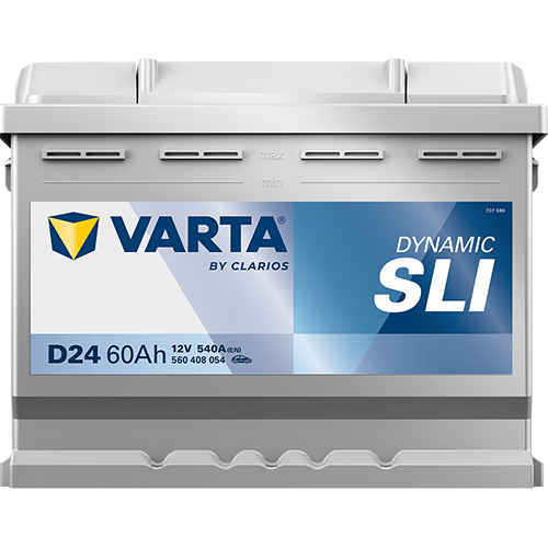 Akumulator 60 Ah 540A 242×175×190/P+ Varta 560408054K262 — ujęcie 3
