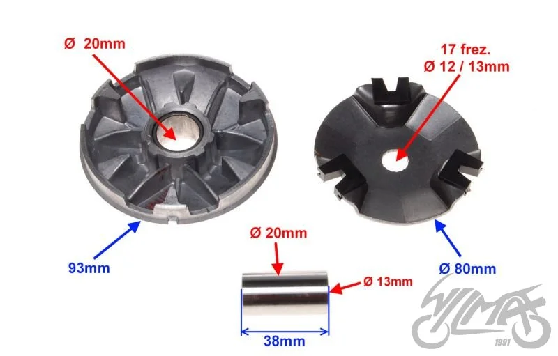 Wariator do Yamaha booster 50 — ujęcie 2