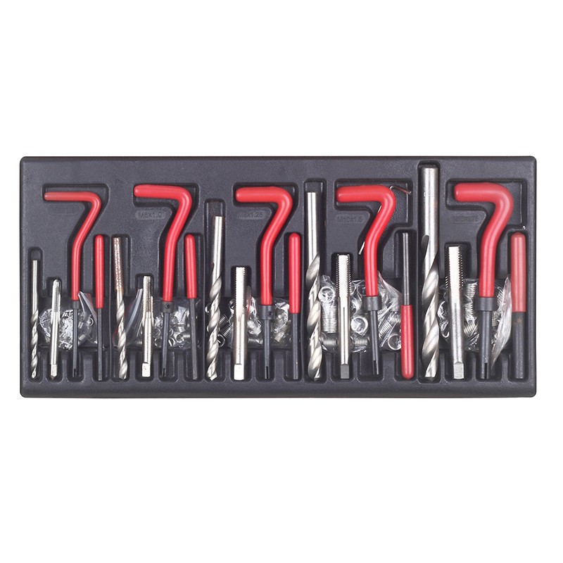 Zestaw do naprawy gwintow M5-M12 131 elementów