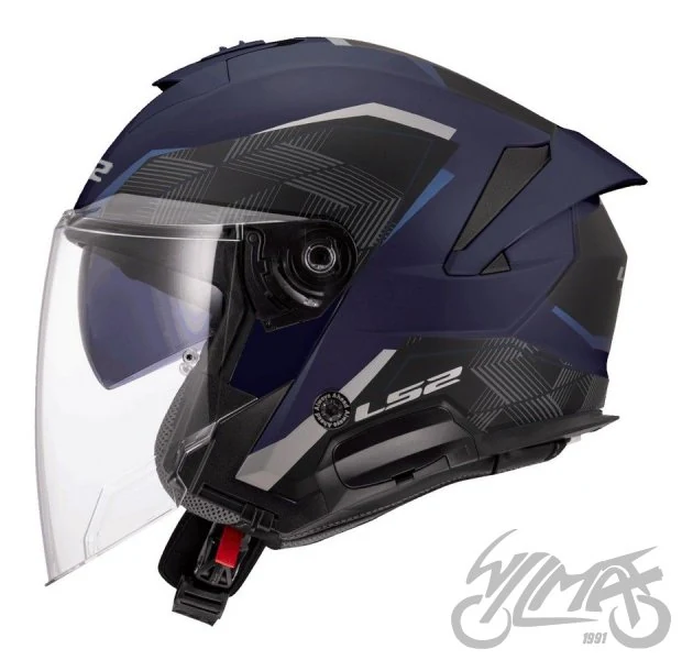 Kask LS2 OF618 Verso II Air Navy Blue — XS — ujęcie 1