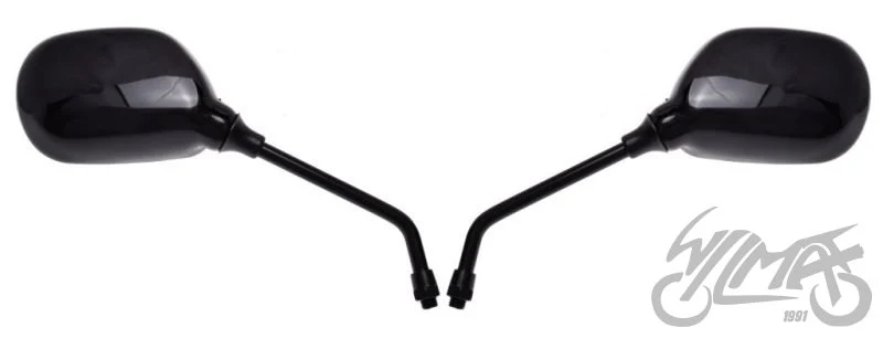 Lusterka MP101 owalne czarne — M10 × 1,25, para — ujęcie 1