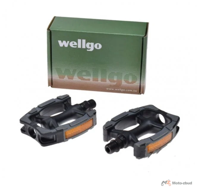 Pedały rowerowe Wellgo platformowe — AWR0070, para