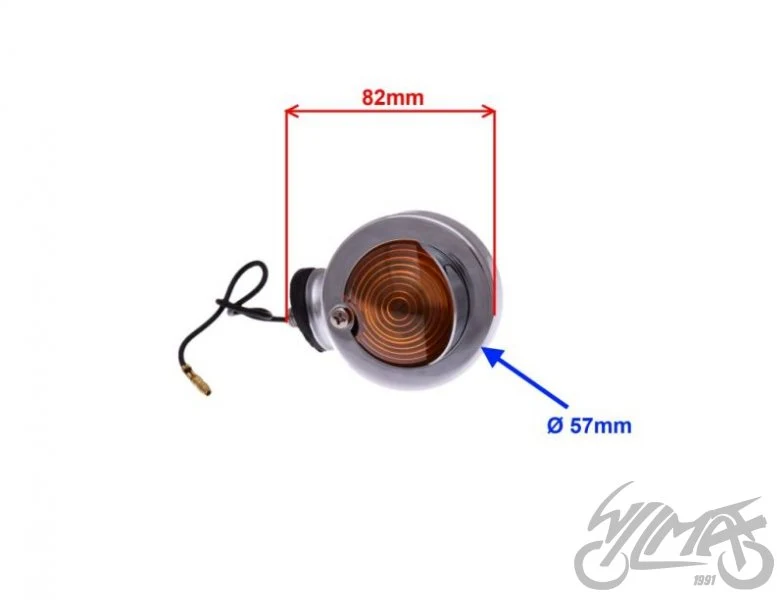 Kierunkowskaz do Harley z daszkiem, BA9S 12 V 10 W — AL6025 — ujęcie 2
