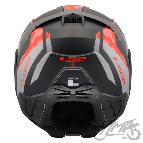 Kask LS2 FF910 advant II glide Black grey red S — ujęcie 5
