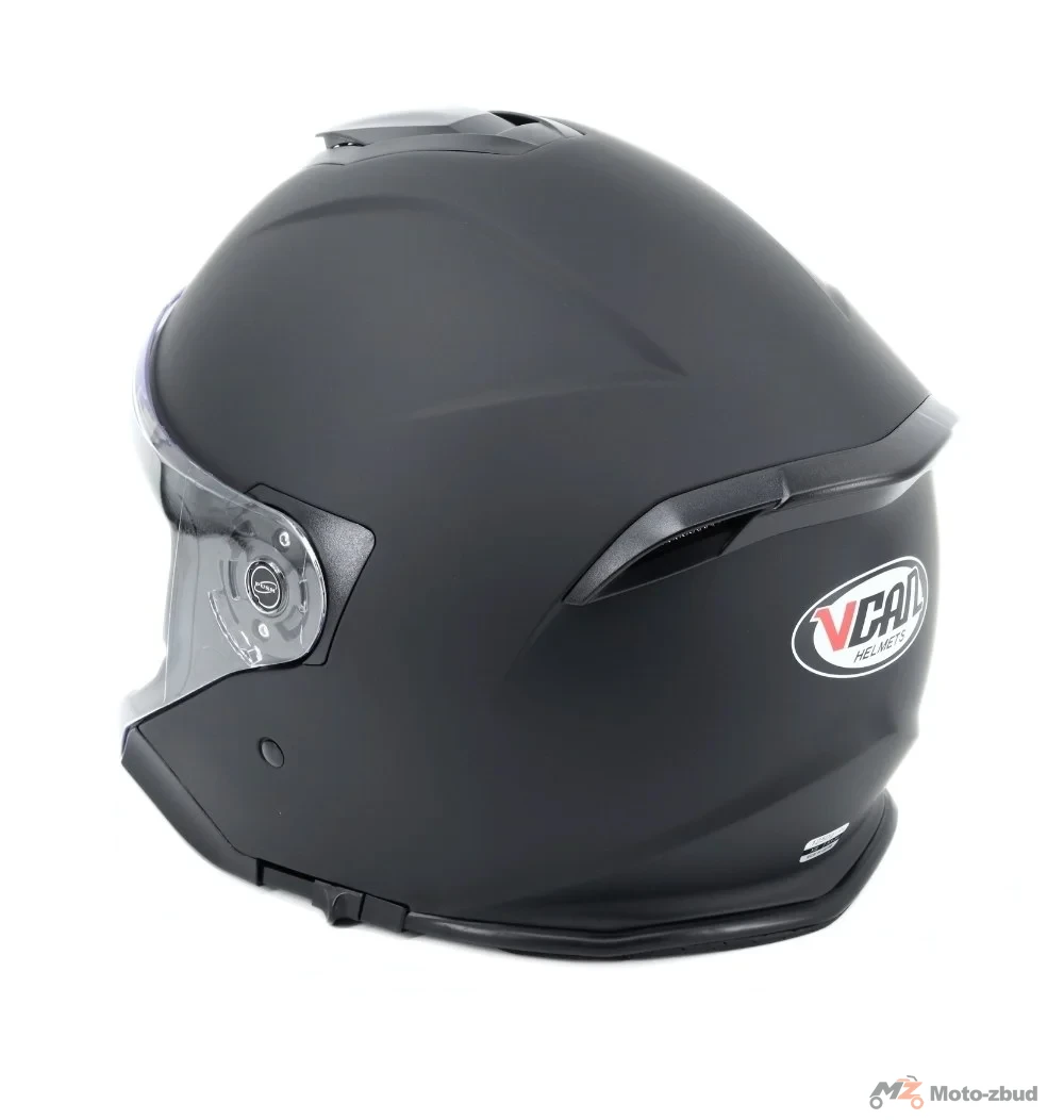 Kask VCAN model H586 Black Matt bez szczęki czarny mat M — ujęcie 4